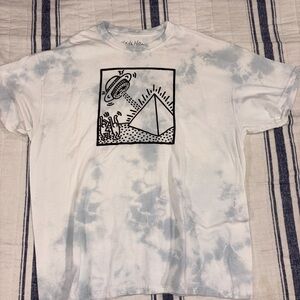 Keith Haring/Ripple Junction Tie-Dye UFO Graphic Tee